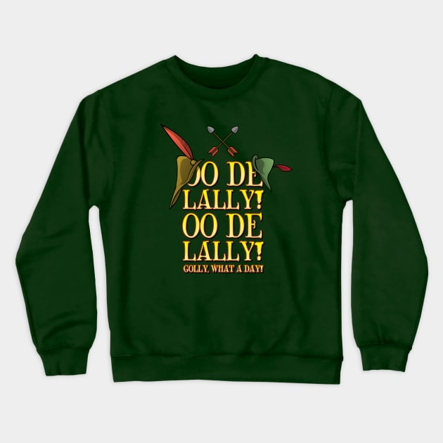 Golly, what a day! Crewneck Sweatshirt by ClayGrahamArt